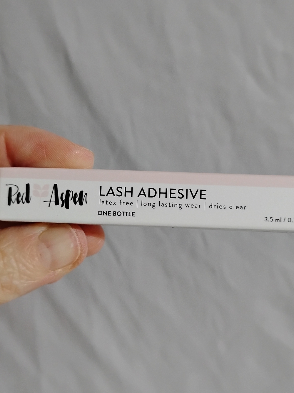 Red Aspen Clear Lash Adhesive - Clear Lash Glue for Long-Lasting Wear